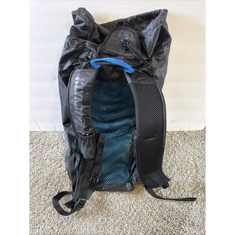 Klymit Stash 18 Air Frame Lightweight Black Backpack Hiking Day Bag